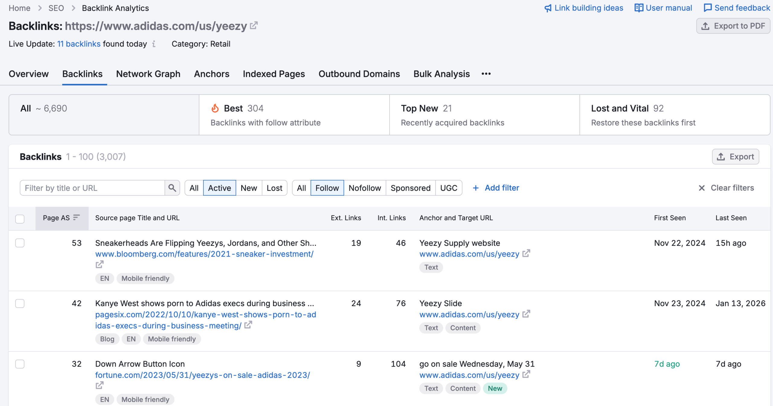Create a list of prospects to reachout to. 